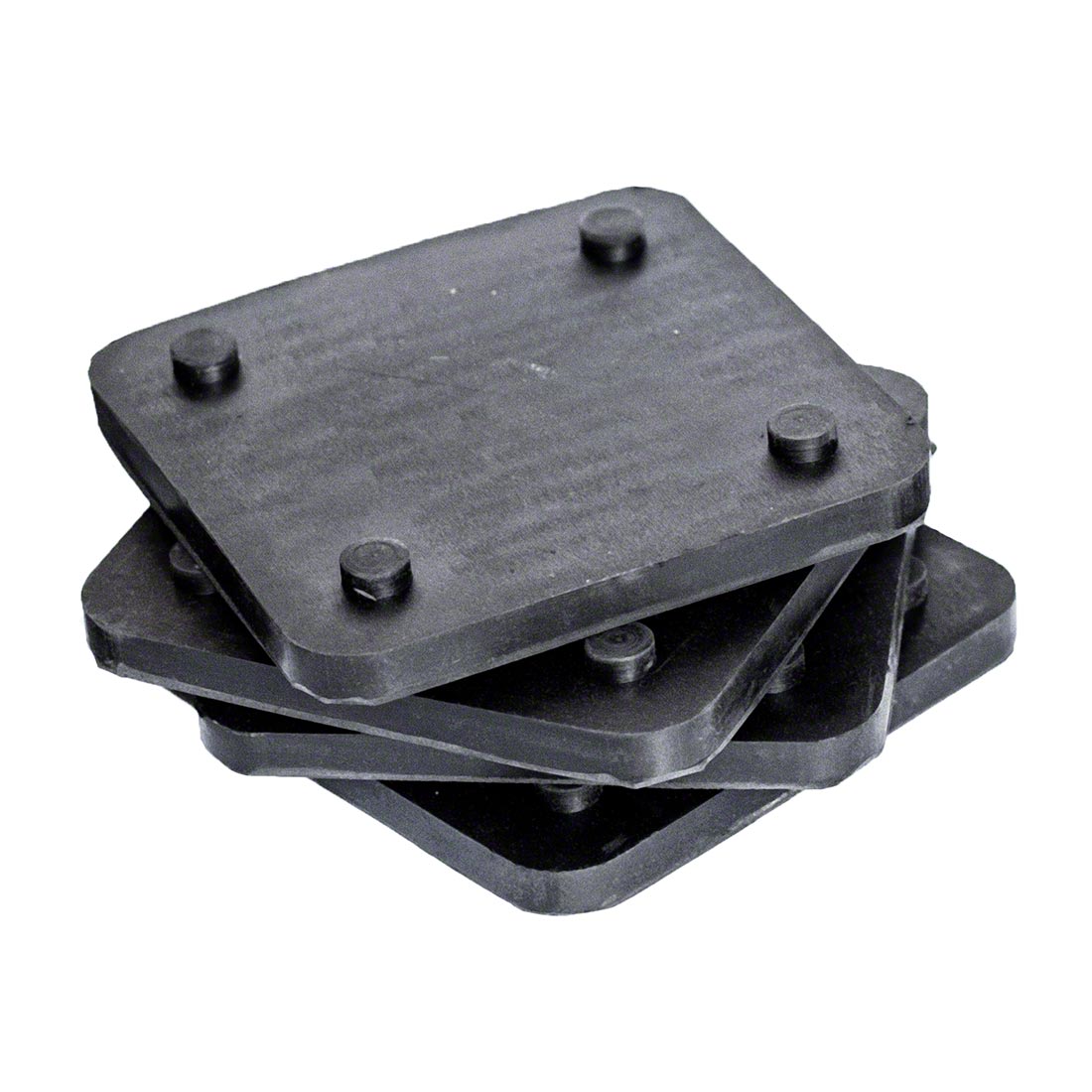 All-Terrain Rubber Non-Slip Mats for Indoor Use (4-pack)
