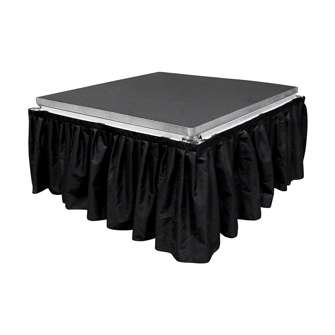 All-Terrain 8' Wide, 24" Long Black Skirt w/Clips