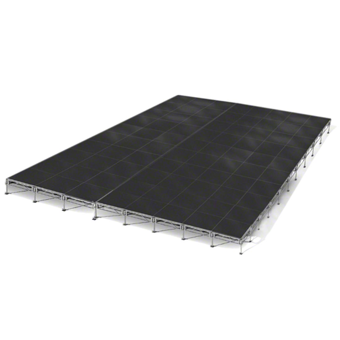 All-Terrain 32'x40' Outdoor Stage System, 24"-48" High, Industrial Finish