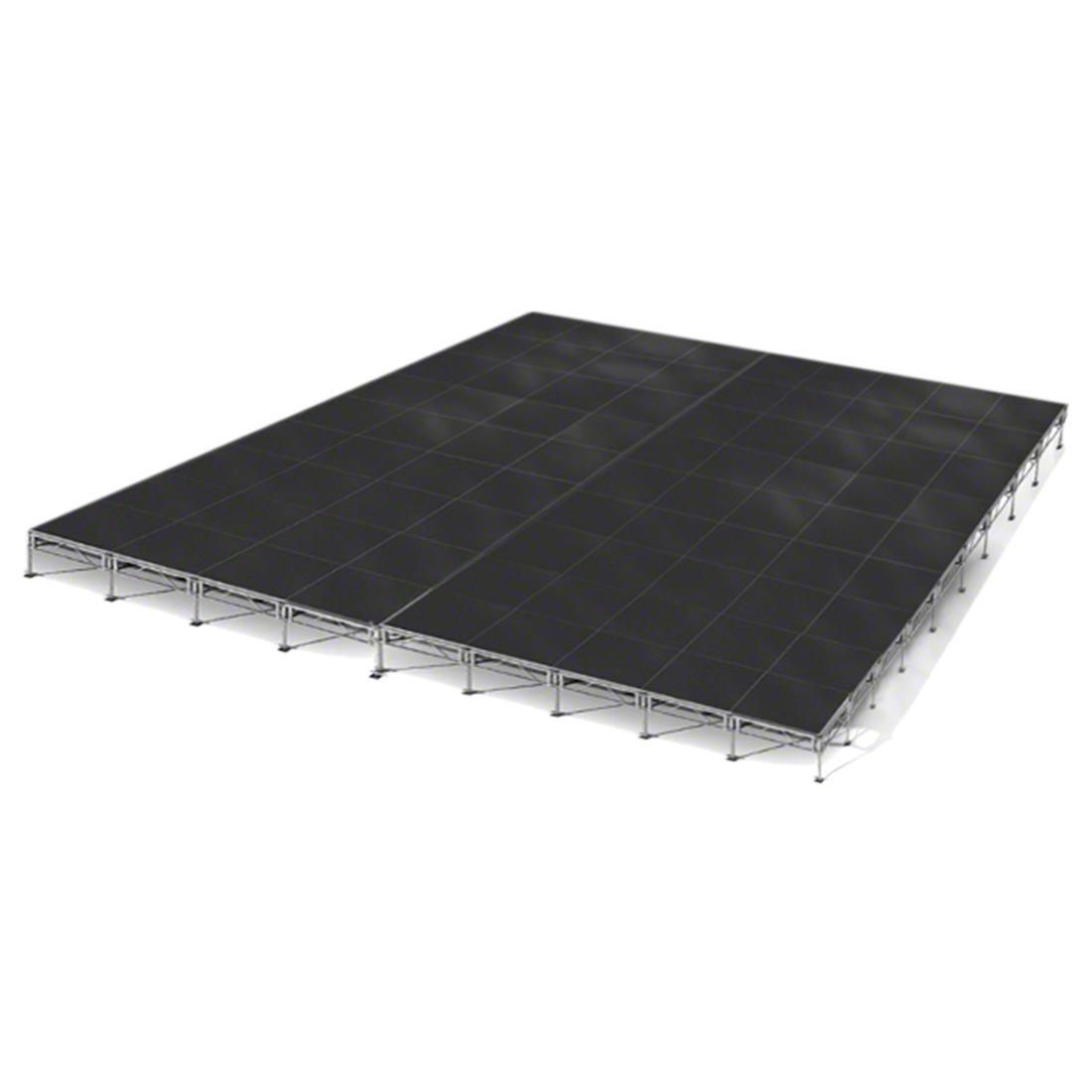 All-Terrain 36'x36' Outdoor Stage System, 24"-48" High, Industrial Finish