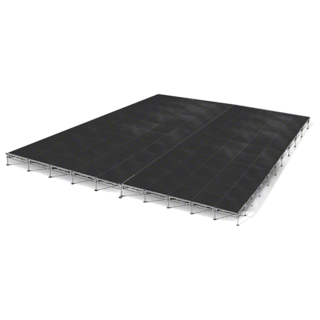 All-Terrain 40'x40' Outdoor Stage System, 24"-48" High, Industrial Finish