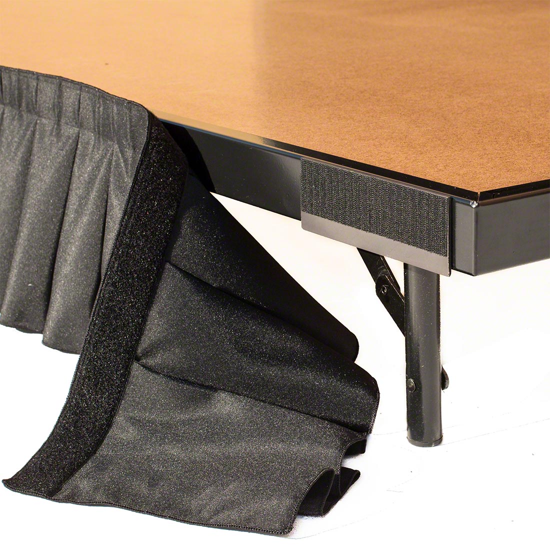 Ameristage Skirt Magnets for Attaching Skirts to Steel Stage (8-pack) skirt clips, velcro, hook and loop, mounting tape, stick on velcro, magnetic skirt clips, magnetic velcro