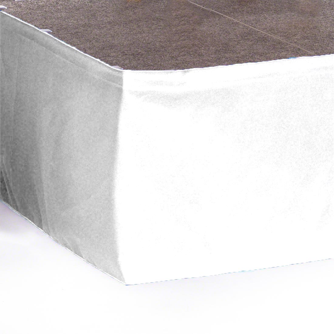 Ameristage StageWrap Stage Skirt, 26'x17" White (Overstock)