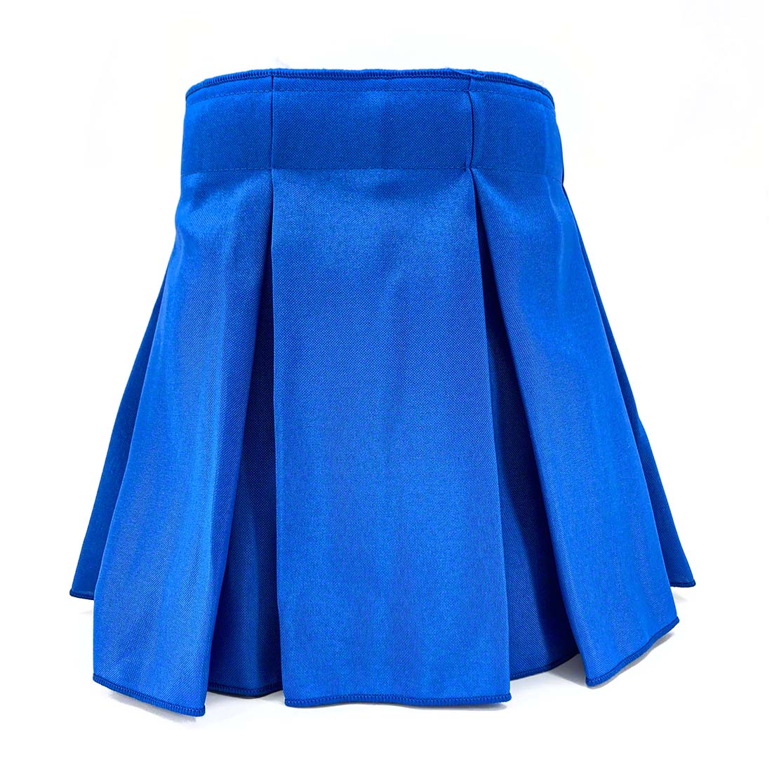 Ameristage Box-Pleat Stage Skirt, 30'x9" Royal Blue (Overstock)