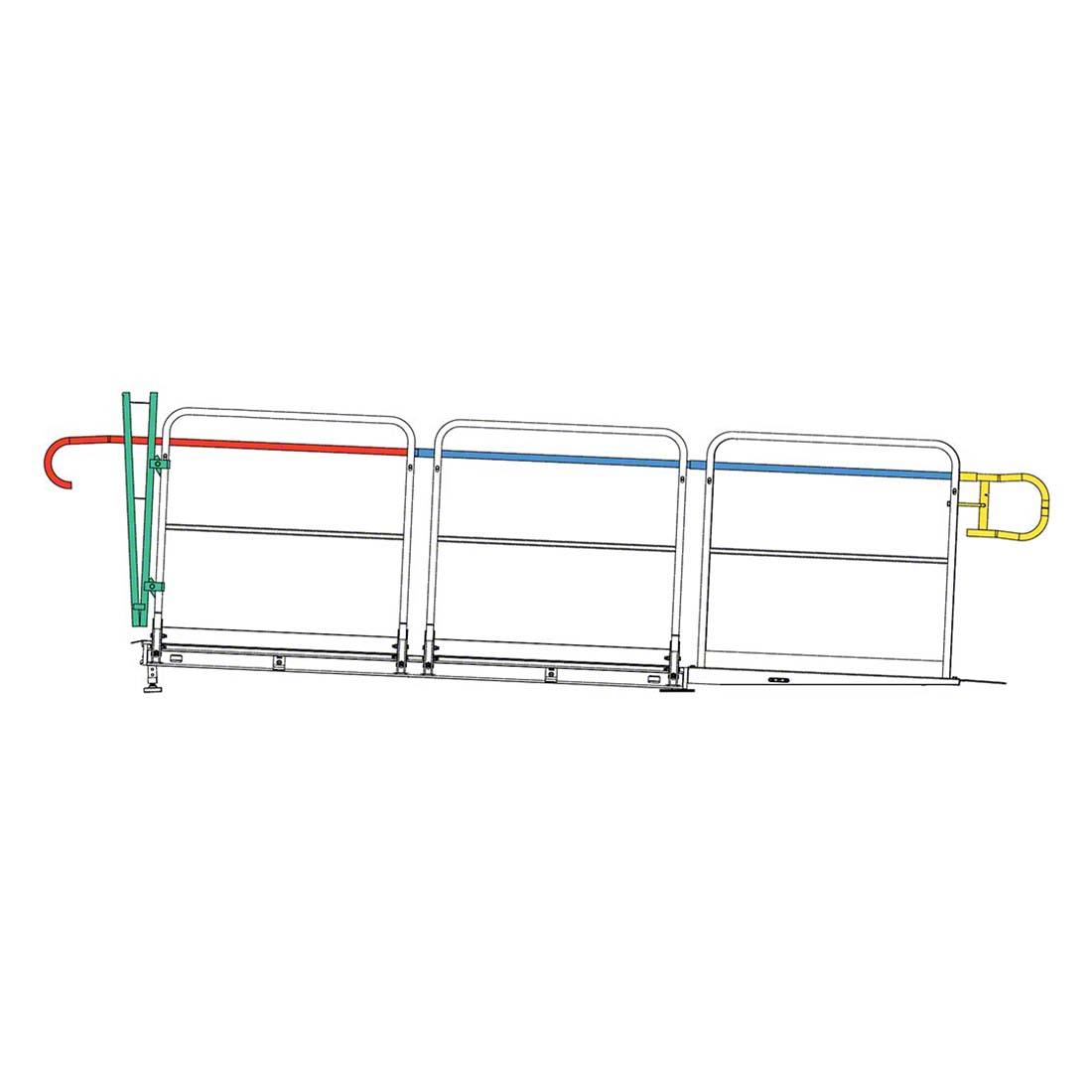 Biljax ADA Compliance Kit for 36" High Stage Ramp