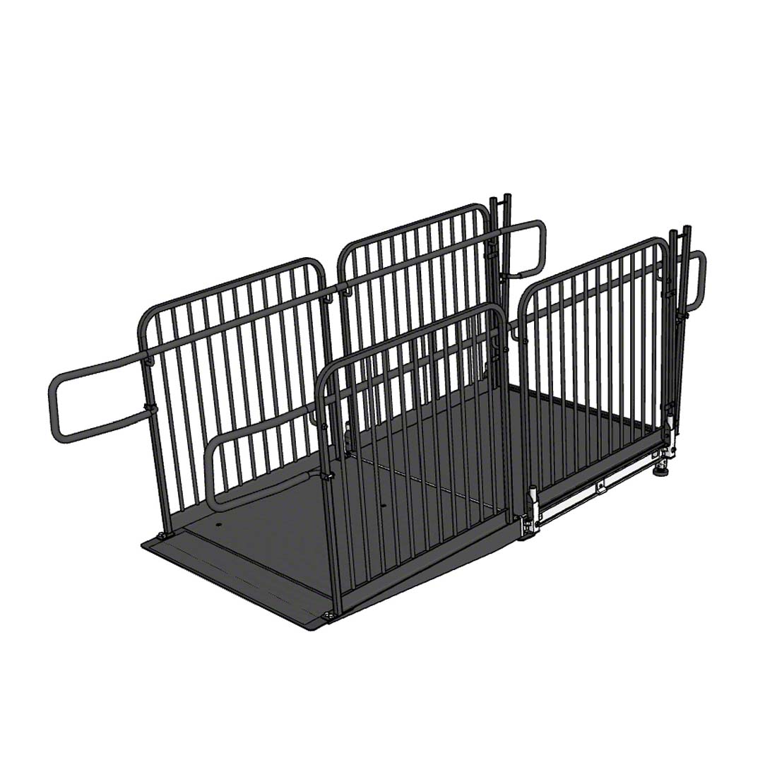 Biljax Wheelchair Ramp for 8" High ST8100 and AS2100 Stages