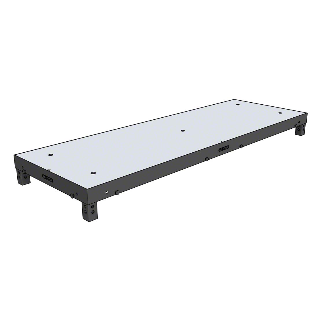 Biljax ST8100 2'x6' Steel Frame Stage Deck Platform