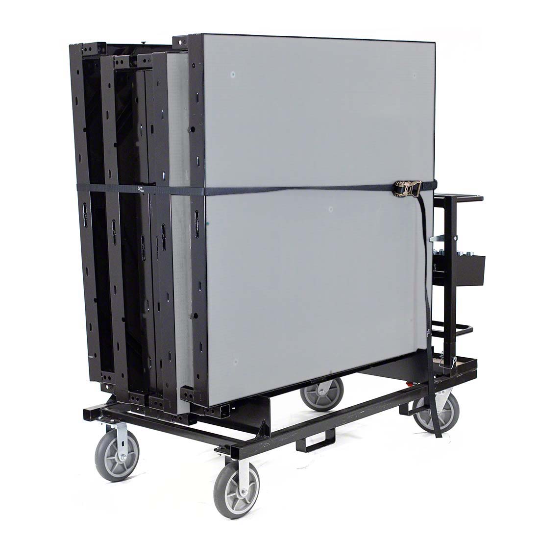 Biljax ST8100 8'x16' Portable Stage & Storage Cart Package (4'x4' Decks)