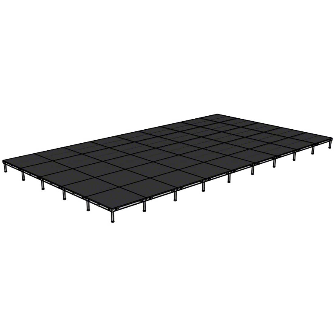 Biljax AS2100 20'x36' Portable Stage Kit (45 - 4'x4' Decks)