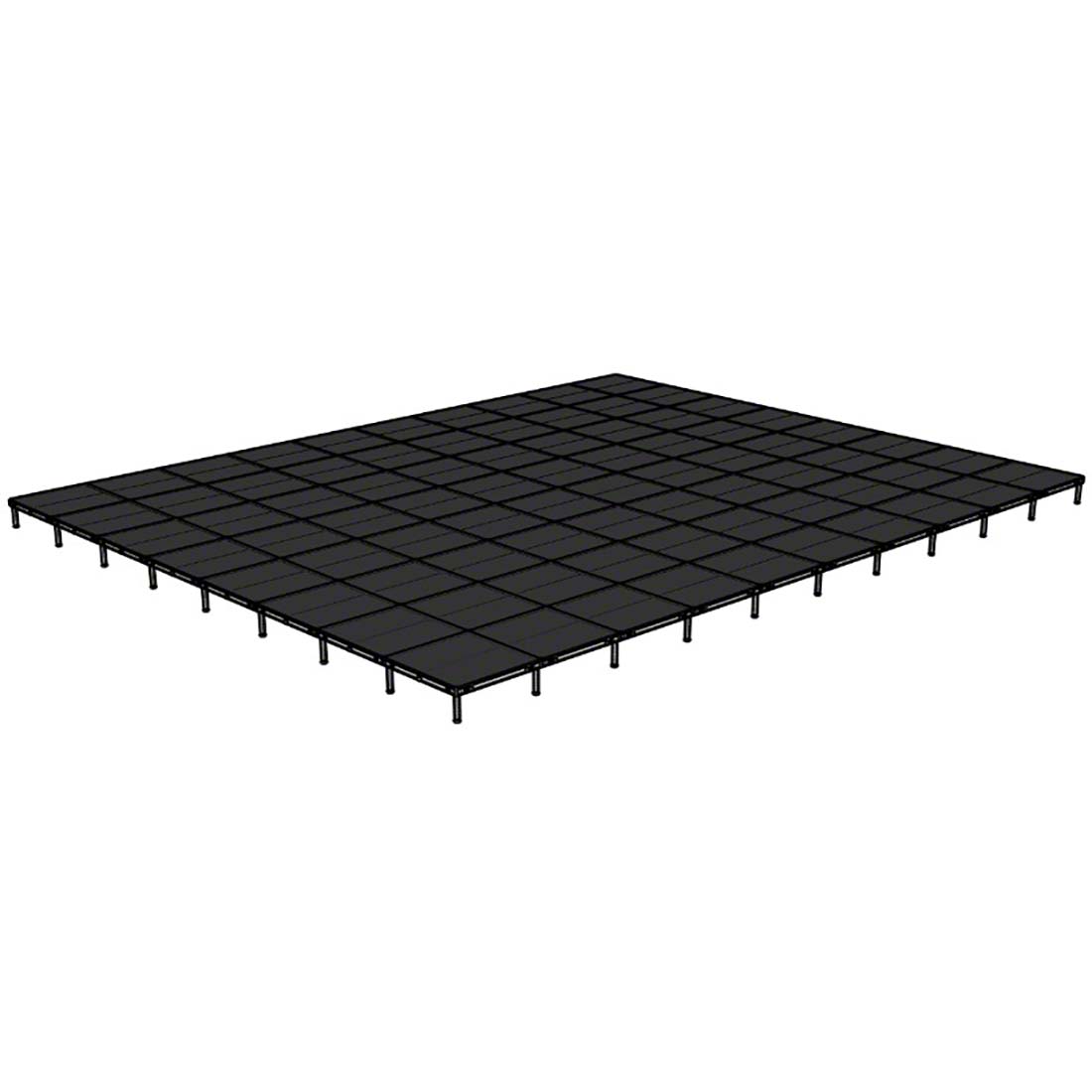 Biljax AS2100 32'x40' Portable Stage Kit (80 - 4'x4' Decks)