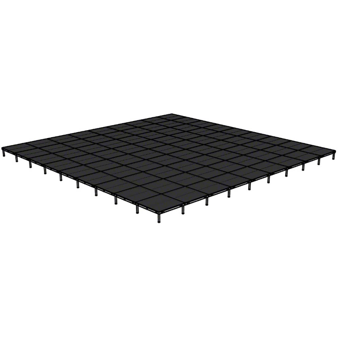 Biljax AS2100 36'x36' Portable Stage Kit (81 - 4'x4' Decks)
