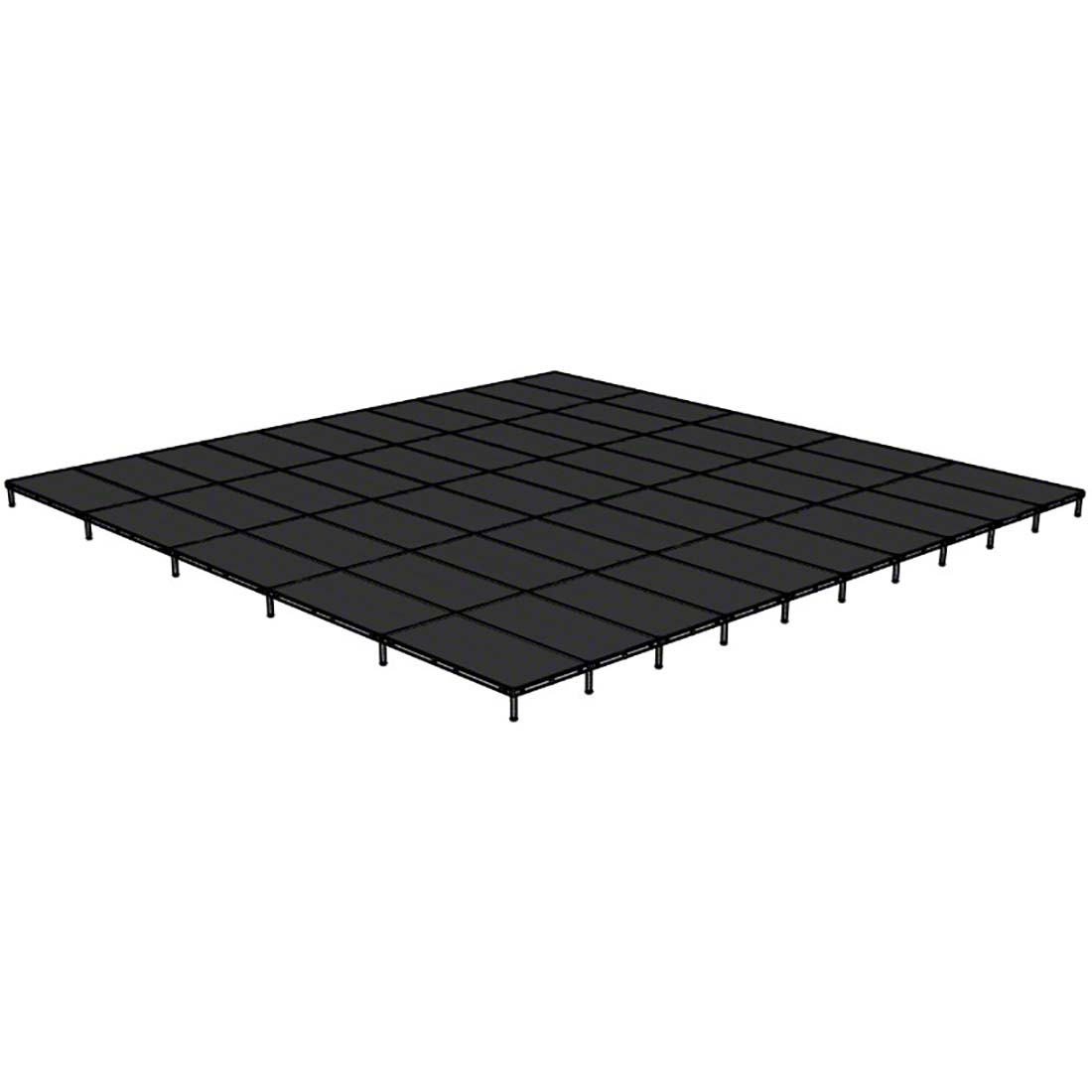 Biljax AS2100 40'x40' Portable Stage Kit (50 - 4'x8' Decks)