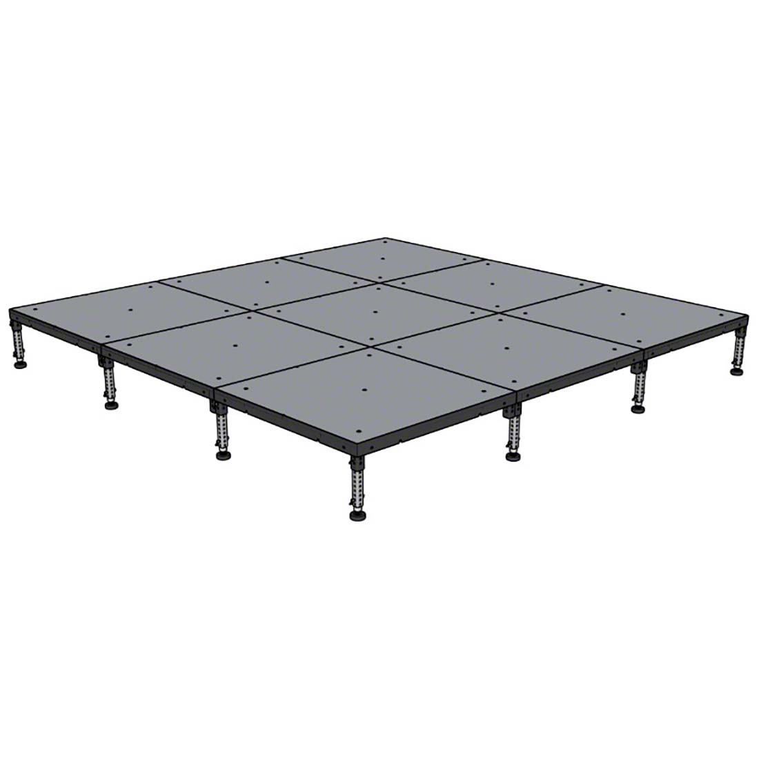 Biljax ST8100 Multi-Stage 12'x12' Portable Stage Kit BJX-ST-12X12
