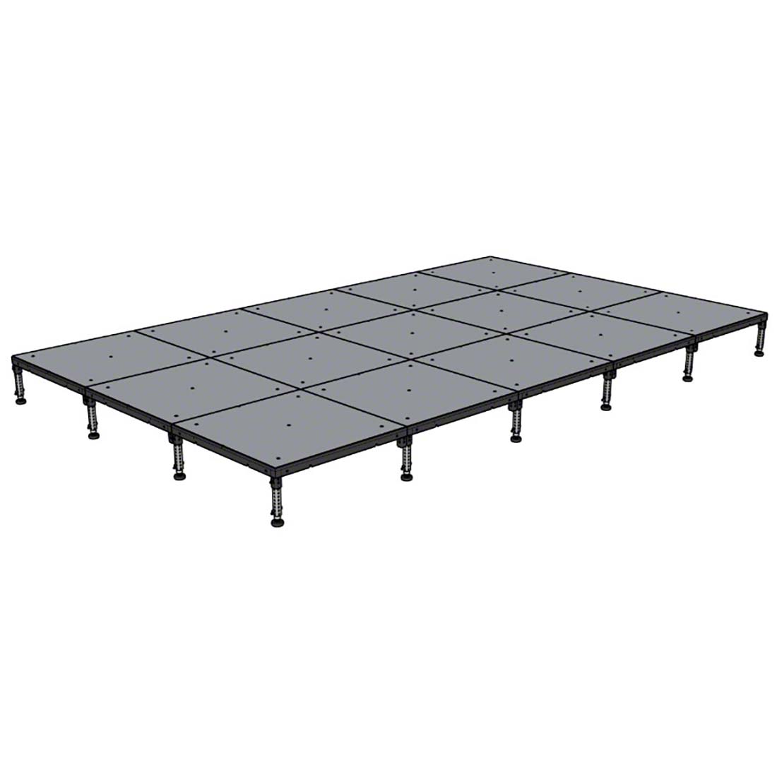 Biljax ST8100 Multi-Stage 12'x20' Portable Stage Kit BJX-ST-12X20