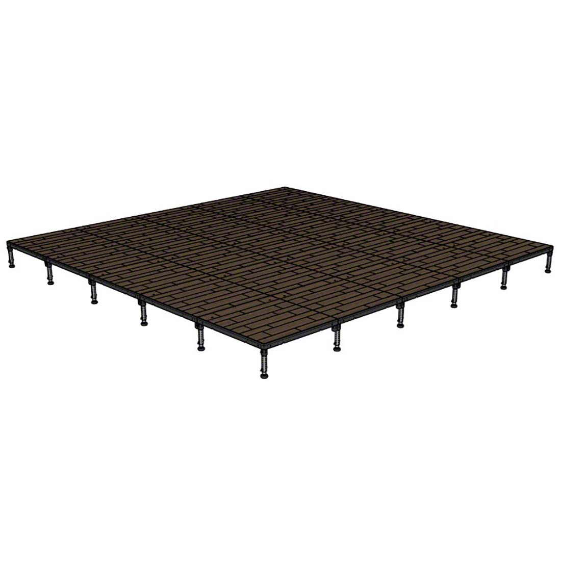 Biljax ST8100 Multi-Stage 20x20 Portable Stage Kit | StageDrop