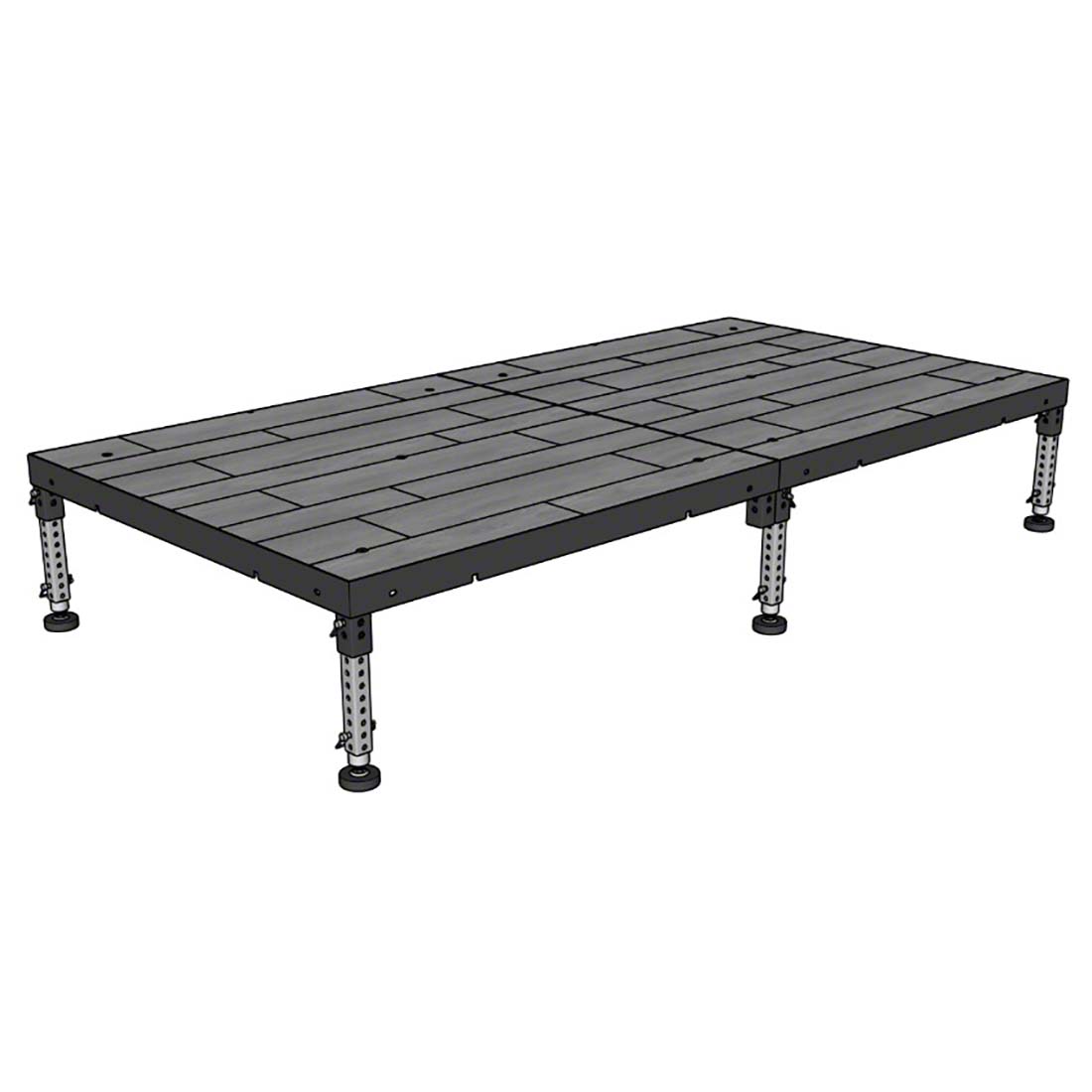 Biljax ST8100 Multi-Stage 4x8 Portable Stage Kit | StageDrop