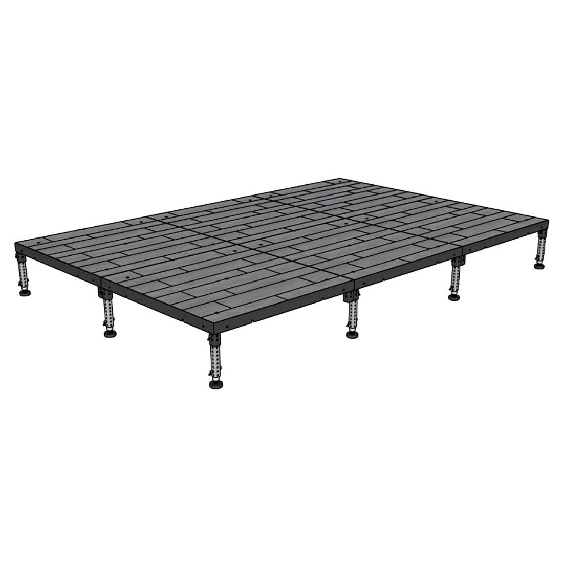 Biljax ST8100 Multi-Stage 8x12 Portable Stage Kit | StageDrop