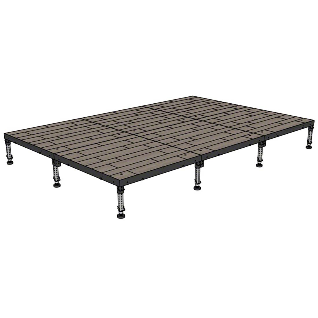Biljax ST8100 Multi-Stage 8x12 Portable Stage Kit | StageDrop