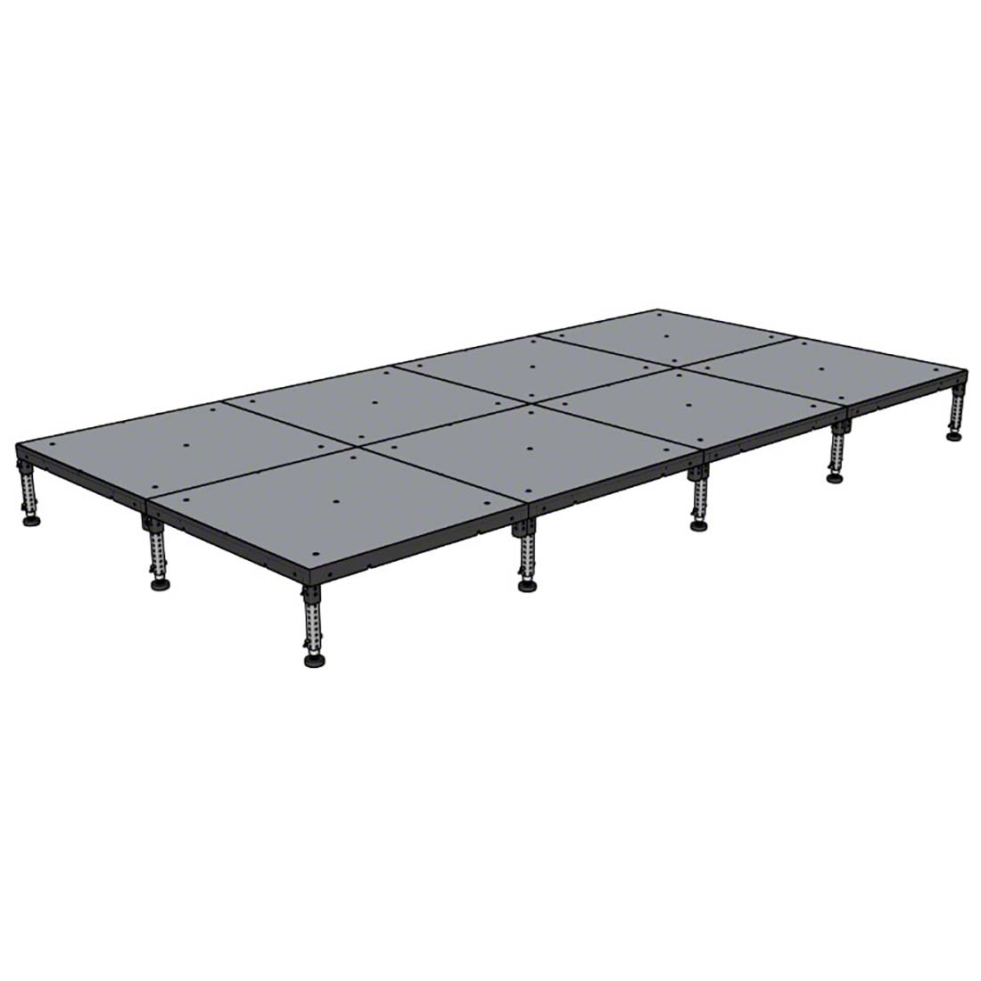 Biljax ST8100 Multi-Stage 8'x16' Portable Stage Kit BJX-ST-8X16