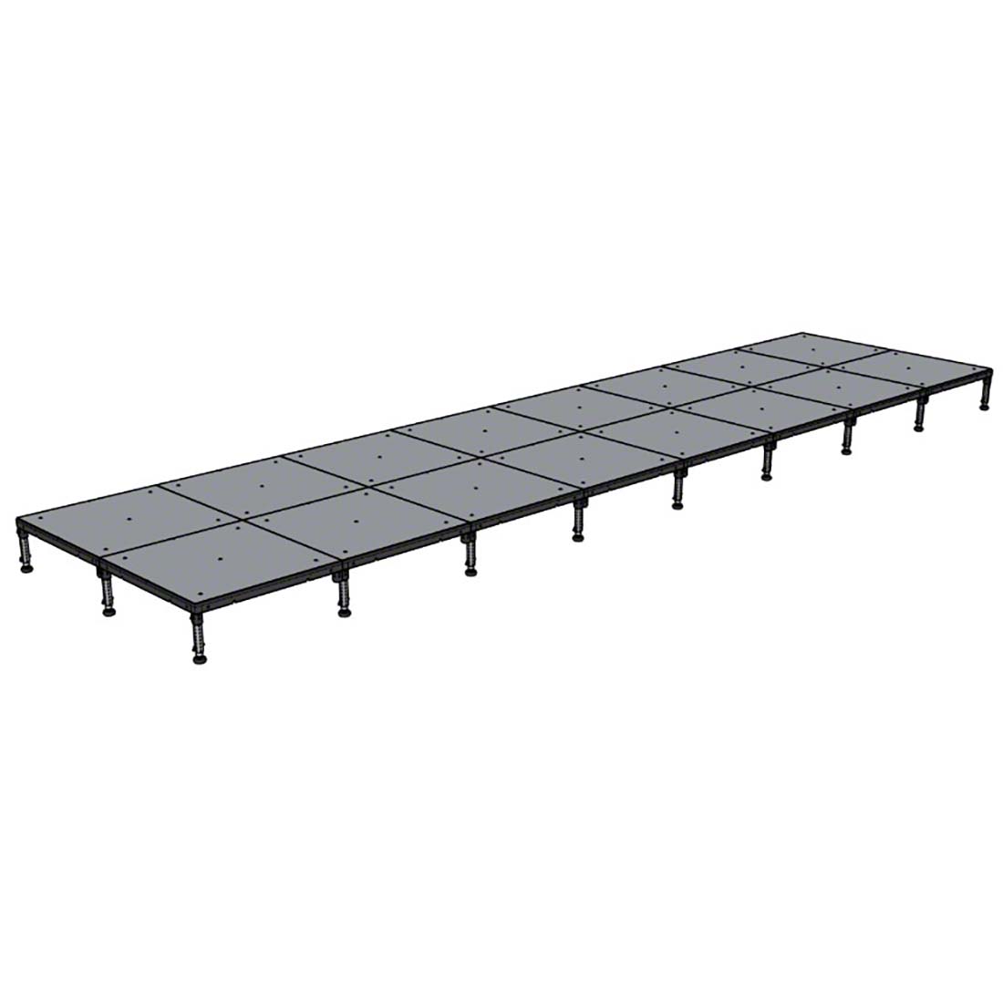 Biljax ST8100 Multi-Stage 8'x32' Portable Stage Kit BJX-ST-8X32
