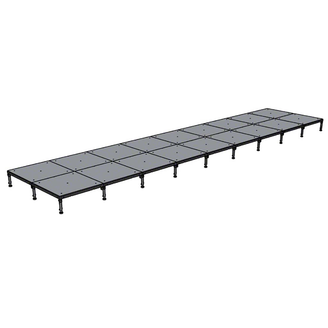 Biljax ST8100 Multi-Stage 8'x36' Portable Stage Kit BJX-ST-8X36