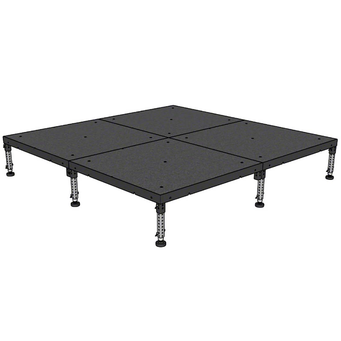 Biljax ST8100 Multi-Stage 8x8 Portable Stage Kit | StageDrop