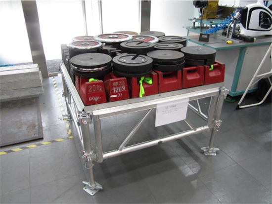 Portable Stage Load Rating Testing