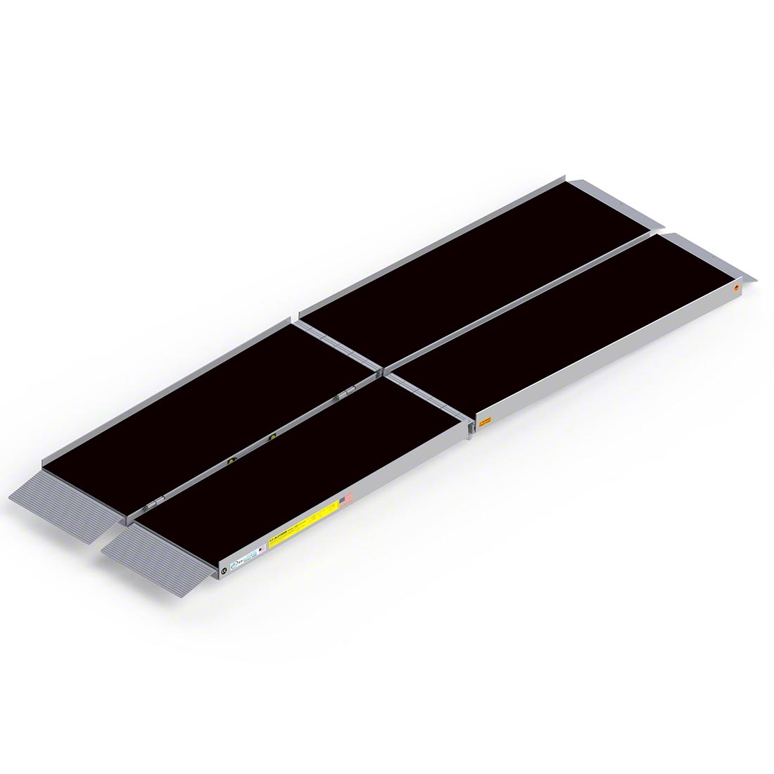 EZ-Access Suitcase® Trifold AS Portable Ramp, Black