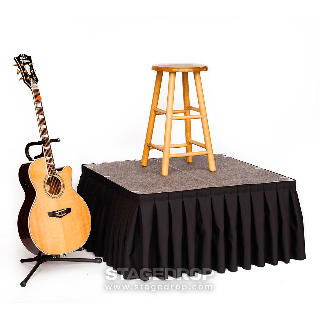Ameristage Plastic Skirt Clips - 1.5" - AMSKCLIP1