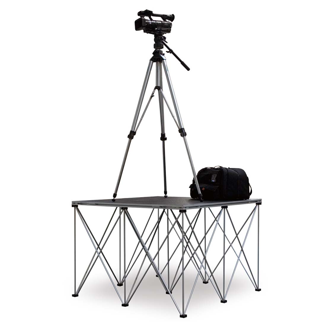IntelliStage Lightweight 4'x4' Folding Camera Riser (Ground Shippable)