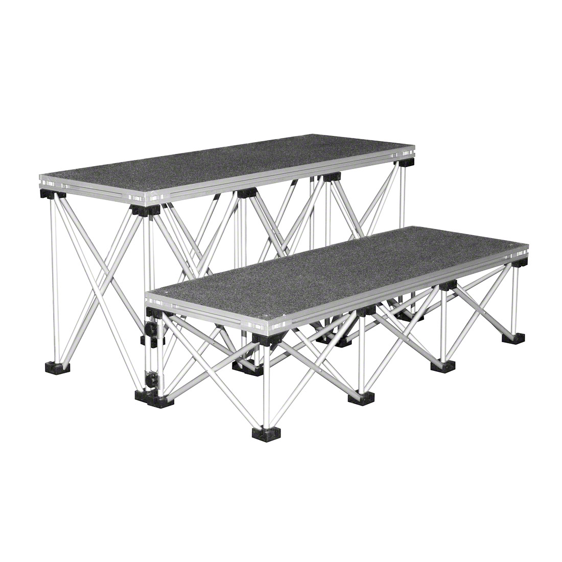 IntelliStage Lightweight 3' Wide Step Kit for 24" High Stages
