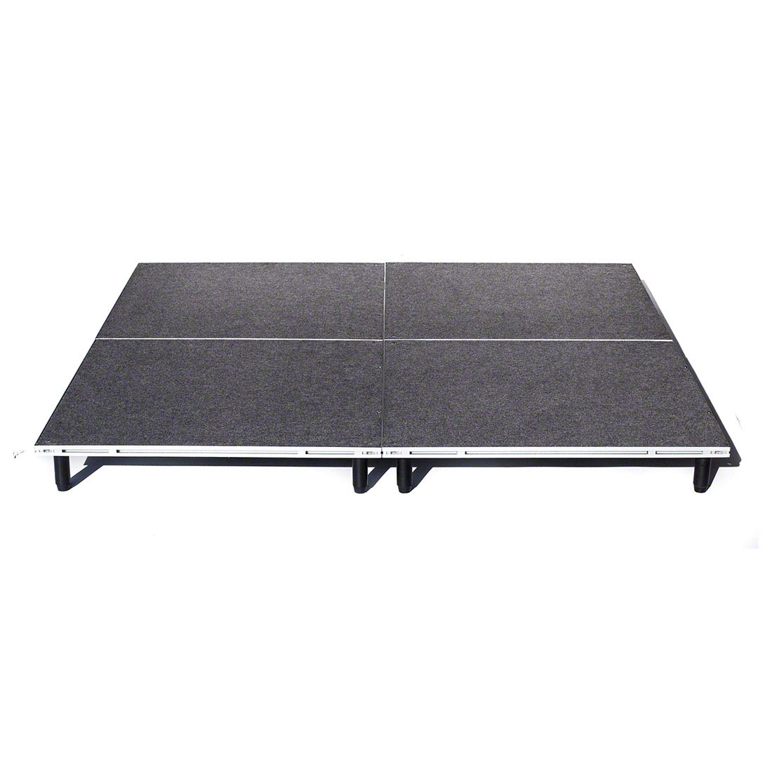 IntelliStage Lightweight 6'x6' Drum Riser with 6" Screw-in Legs
