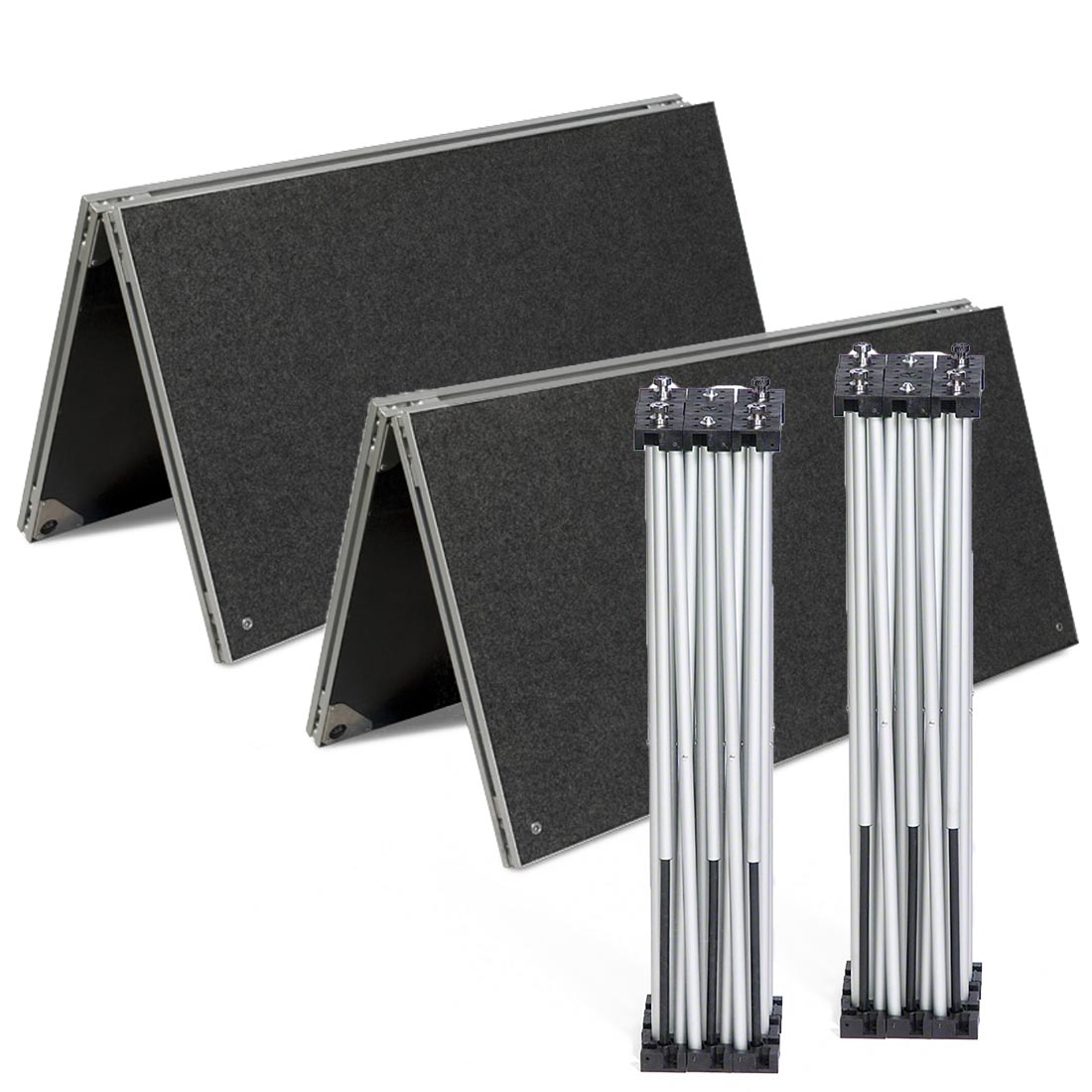 IntelliStage 4'x8' Folding Camera Platform/Riser | StageDrop