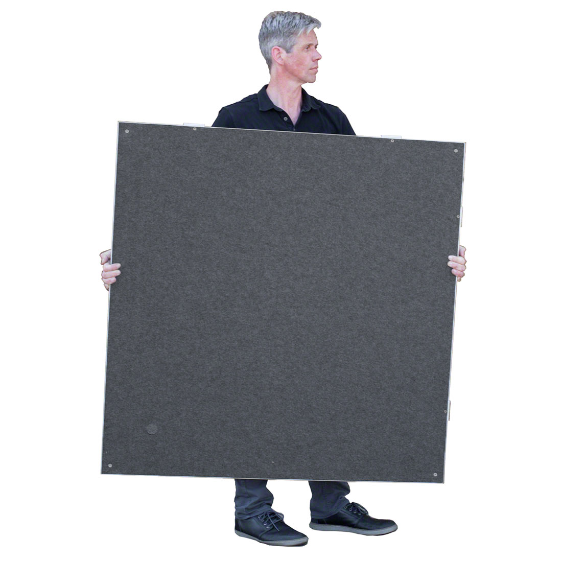 IntelliStage Lightweight 4'x4' Square Stage Platform (2-pack) - ISP4X4CD-ISP4X4TD-ISP4X4ID