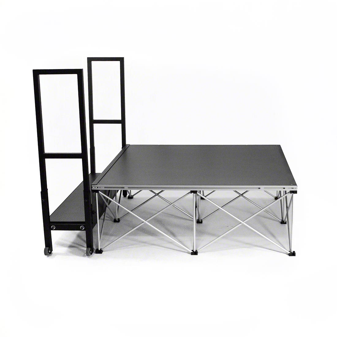 IntelliStage 1-Step Fixed Stairs for 16" High Stage - ISSTAIR1