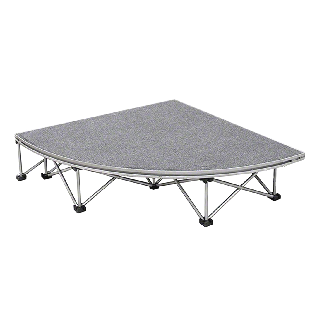 IntelliStage Quarter-Round Portable Stage Unit