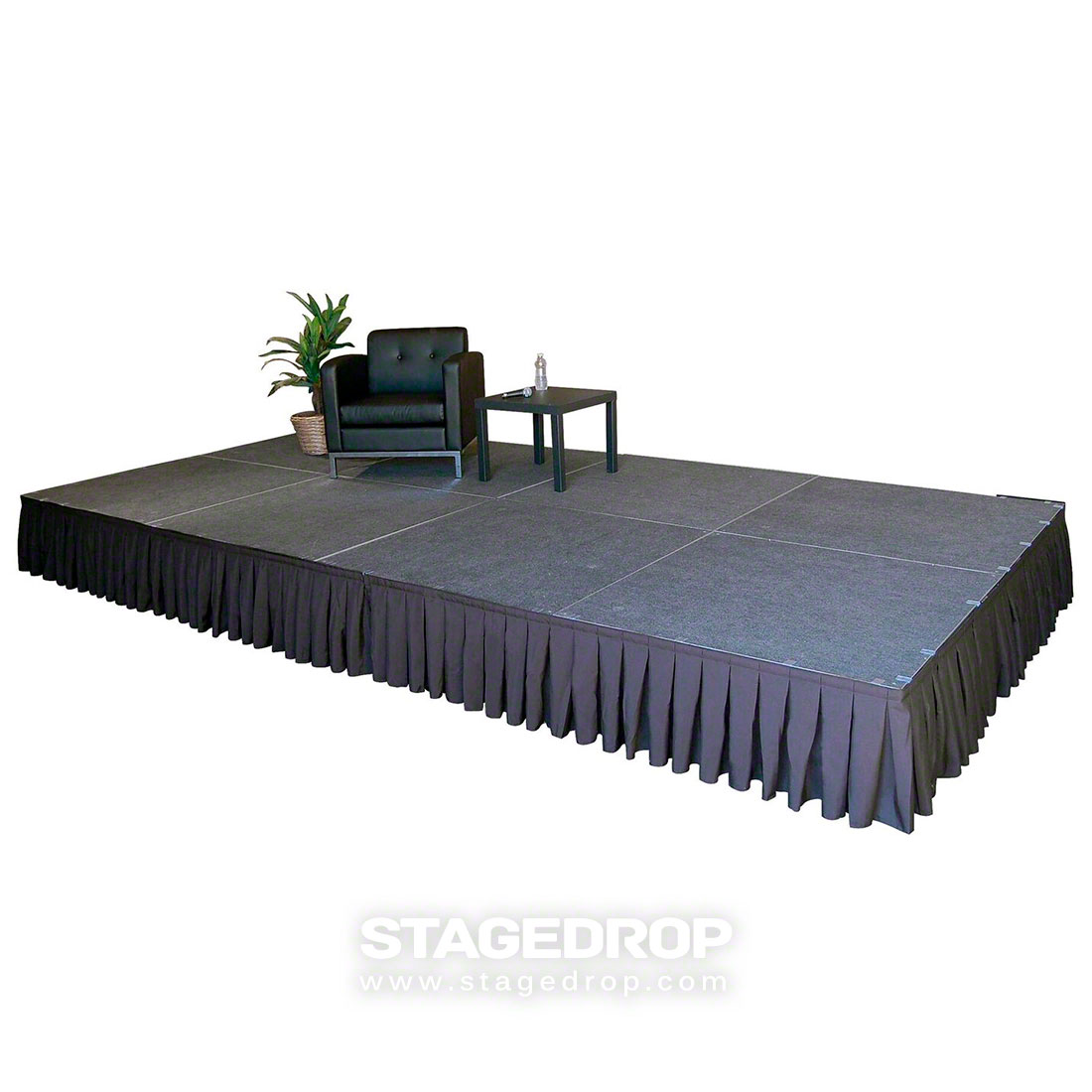TotalPackage™ 8'x16' Lightweight Portable Stage Kit - TPL816