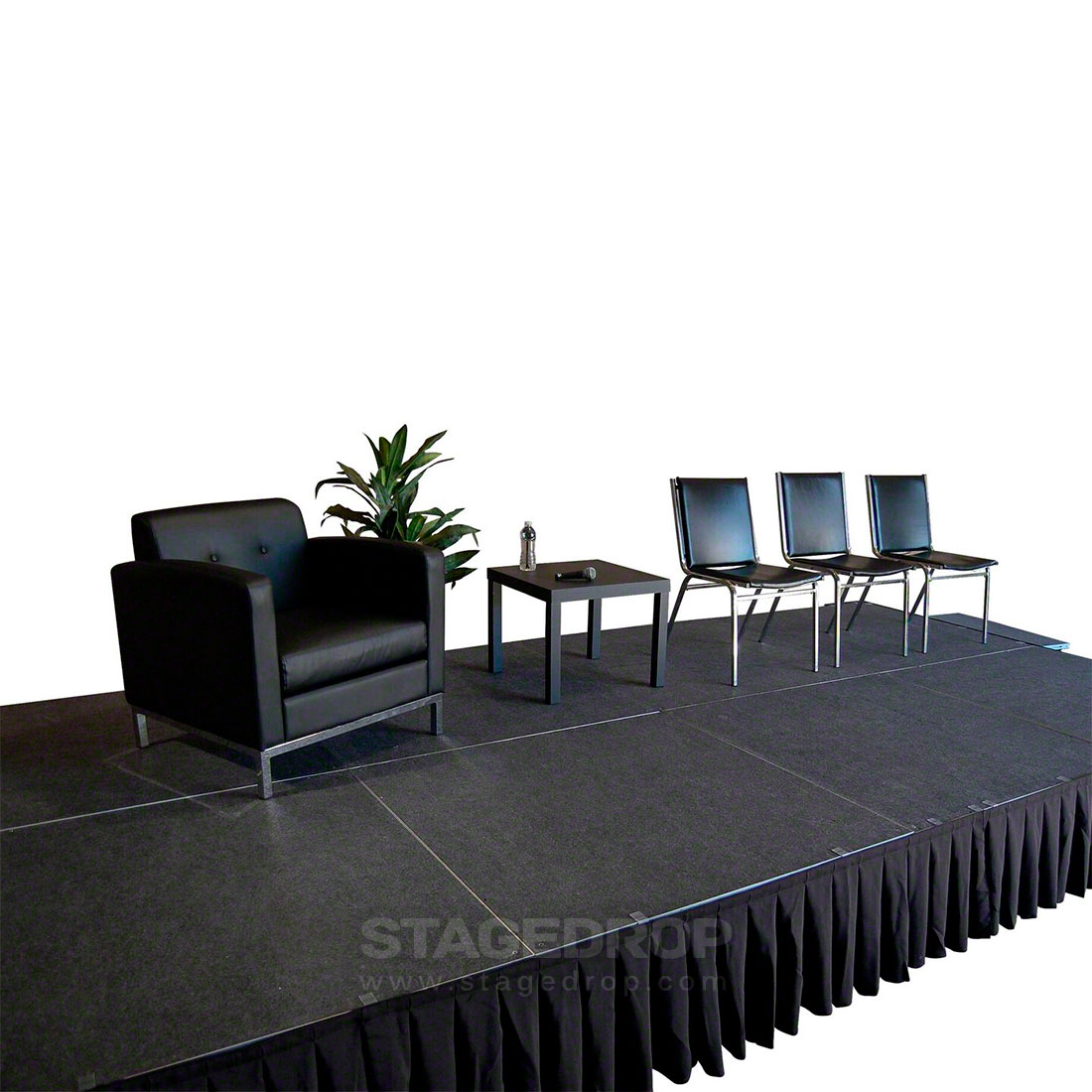 TotalPackage™ 8'x16' Lightweight Portable Stage Kit - TPL816