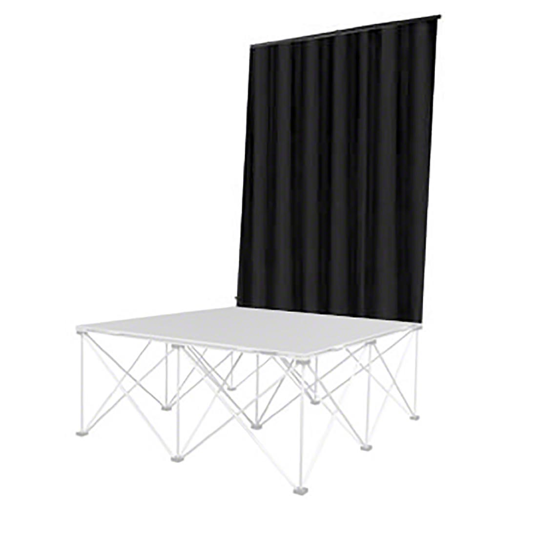 IntelliStage 4' Guard Rail and Back Drop Set