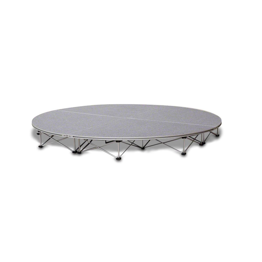 IntelliStage Lightweight 6' Round Portable Stage System