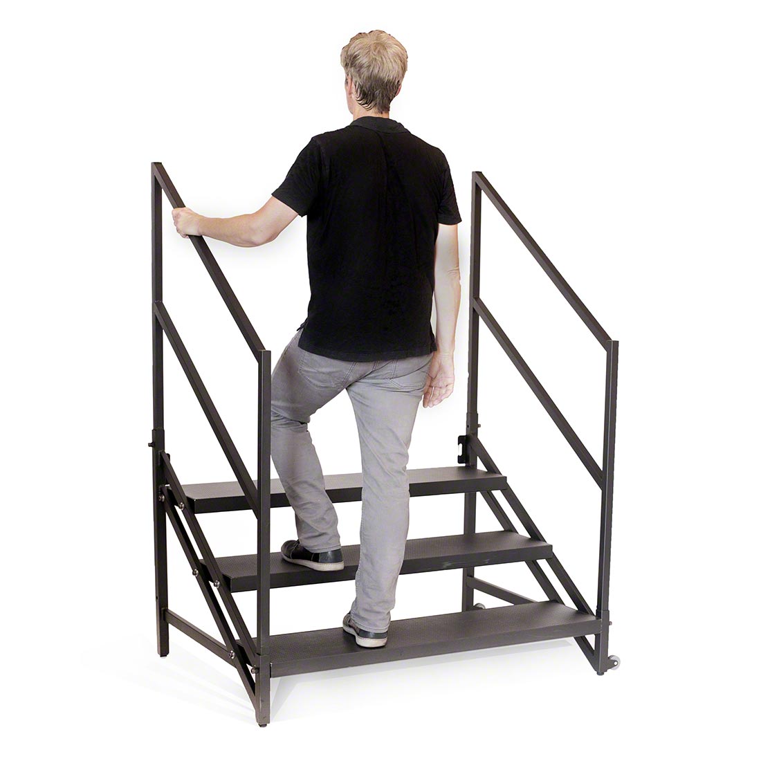 ProFlex 3-Step Fixed Stairs for 32" High Stage - PFSTAIR3
