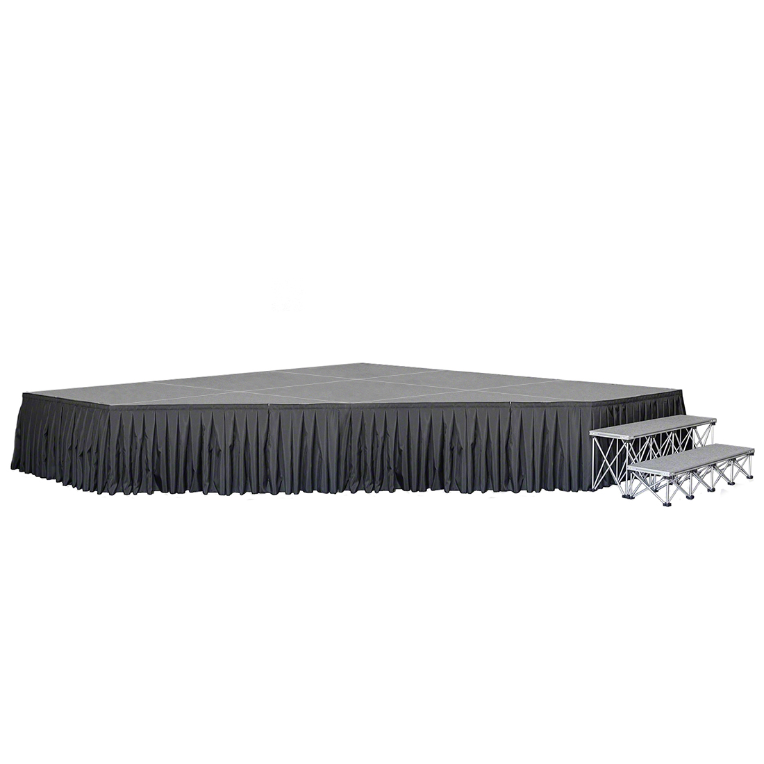 TotalPackage™ 12'x12' Lightweight Corner Stage Kit