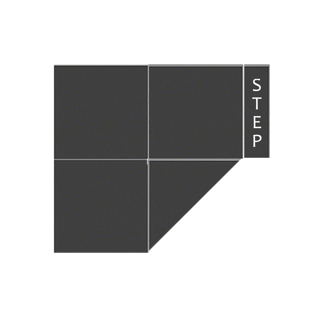 TotalPackage™ 8'x8' Lightweight Corner Stage Kit - TPLC88