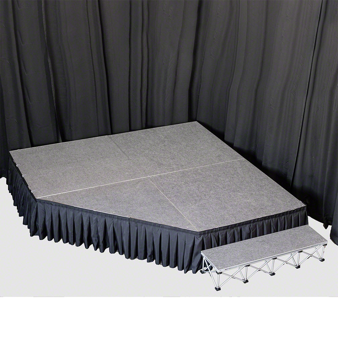TotalPackage™ 8'x8' Lightweight Corner Stage Kit - TPLC88
