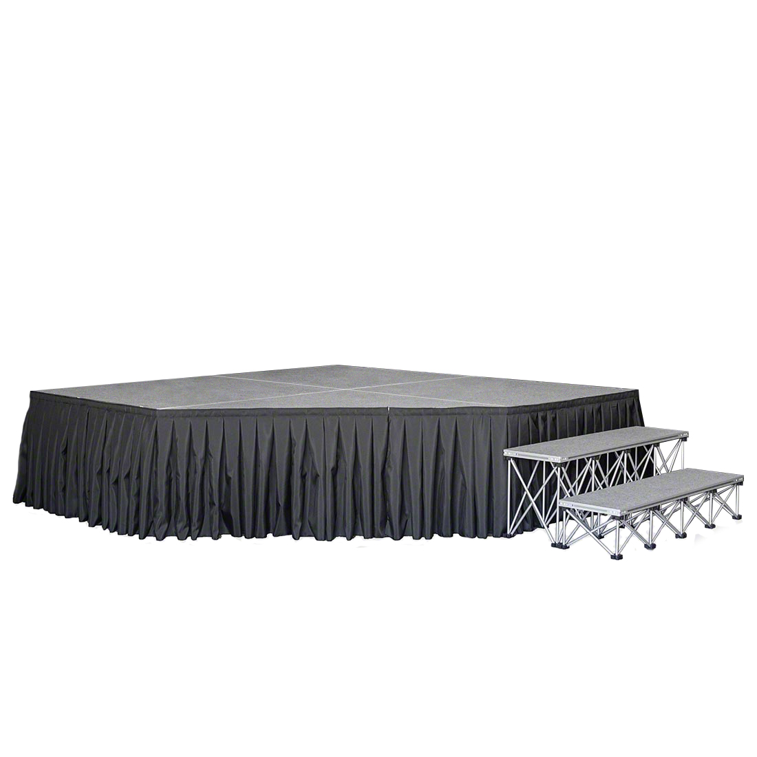 TotalPackage™ 8'x8' Lightweight Corner Stage Kit