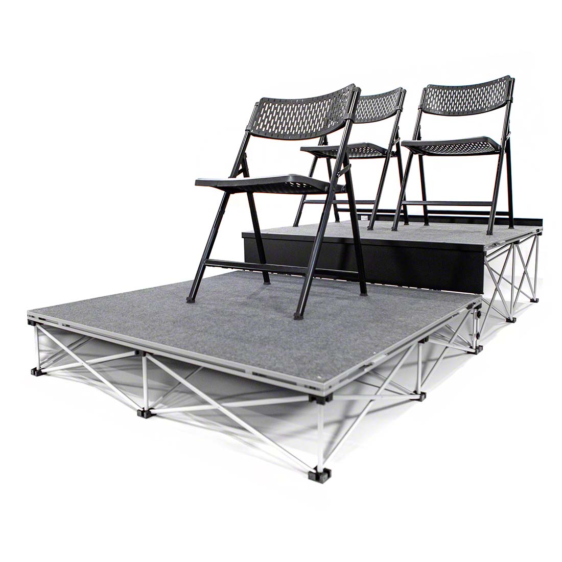 IntelliStage 4' Wide Ascending Chair Stop - IS4CSTOP2