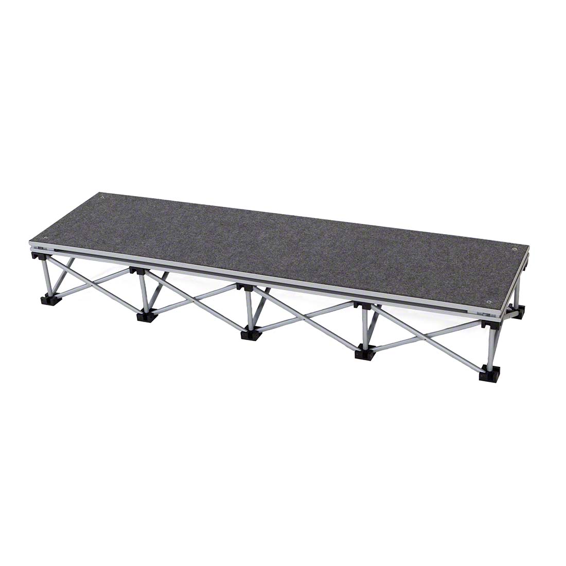 IntelliStage Lightweight 4' Wide Step Kit for 12" High Stages