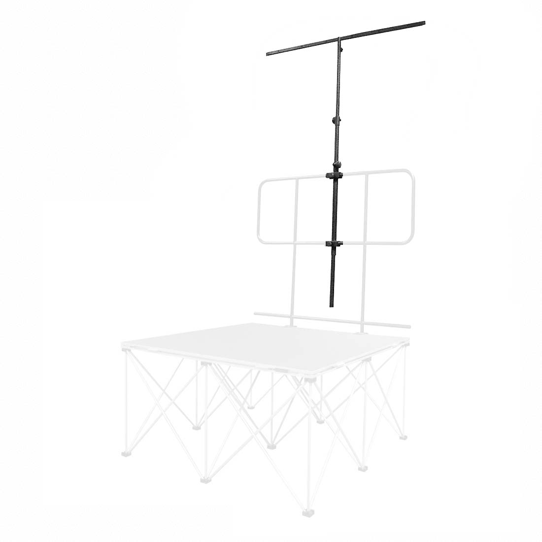 IntelliStage Backdrop Frame for 4' Wide Guard Rail