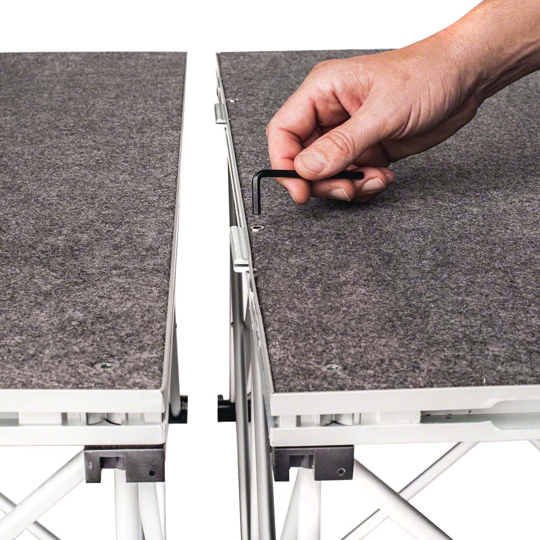 IntelliStage Lightweight 12'x12' Portable Stage | StageDrop