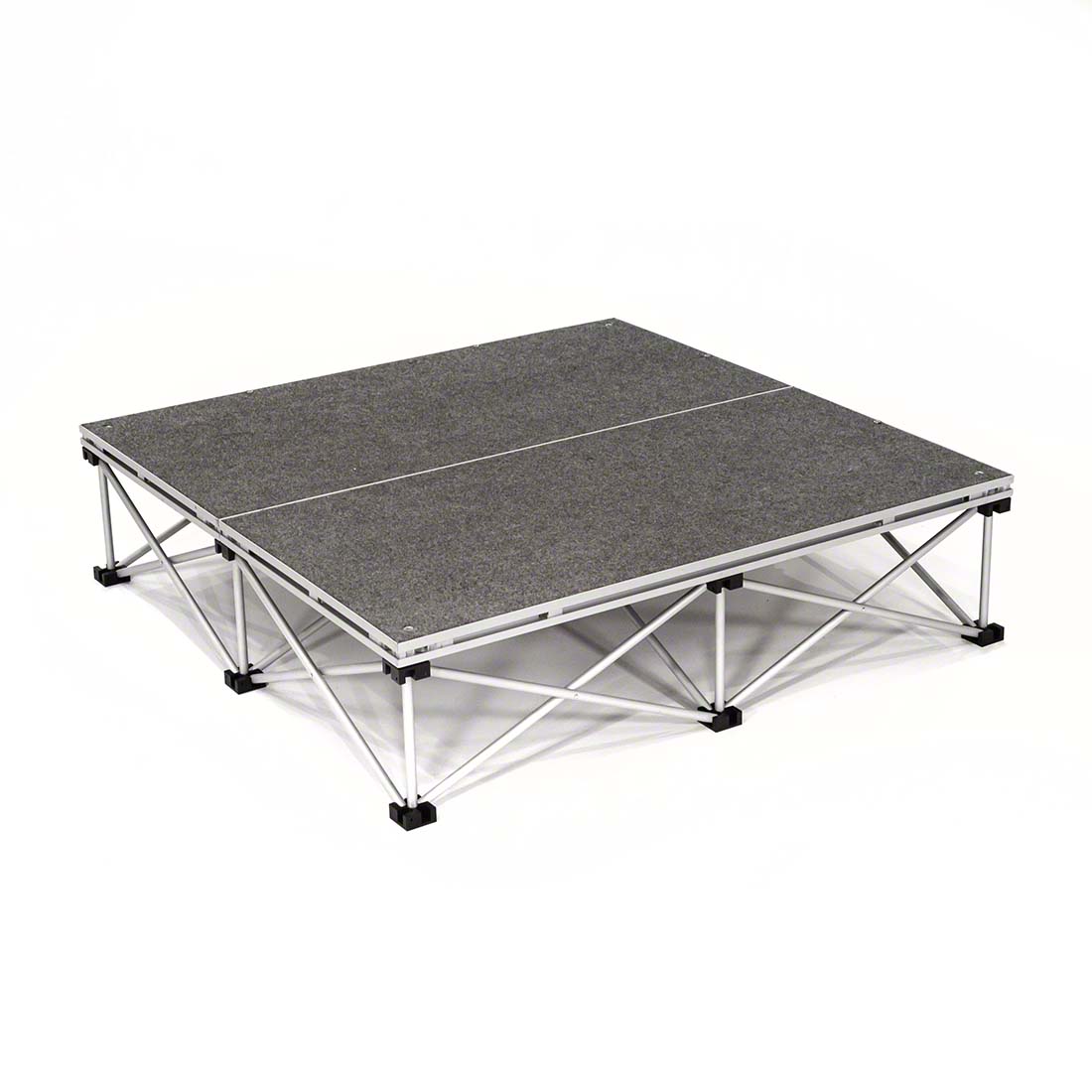 Intellistage Lightweight 3'x3' Folding Portable Stage Unit